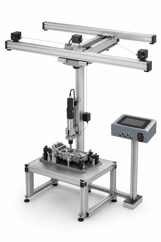 HB Torque YEBO B046 position-controlled torque reaction arm workstation with SPC-COM controller