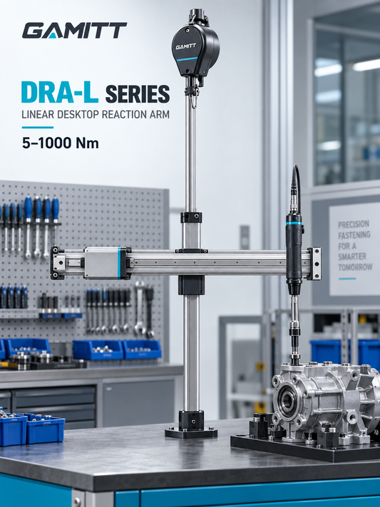 DRA-L linear desktop torque reaction arm 5 to 1000 Nm