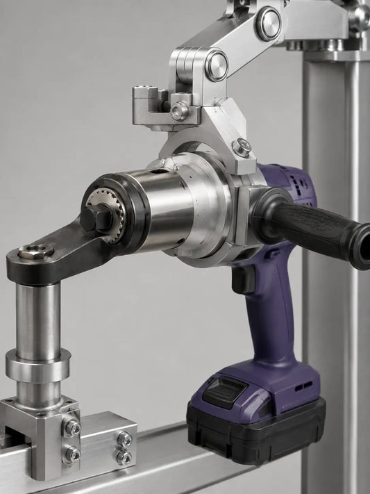 HB Torque workstation with rigid reaction arm for Durofix RVS2078 cordless torque multiplier