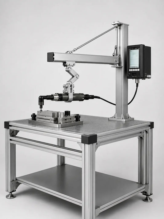HB Torque rigid reaction arm workstation compatible with ESTIC Handy 2000 EH2-R angle nutrunners