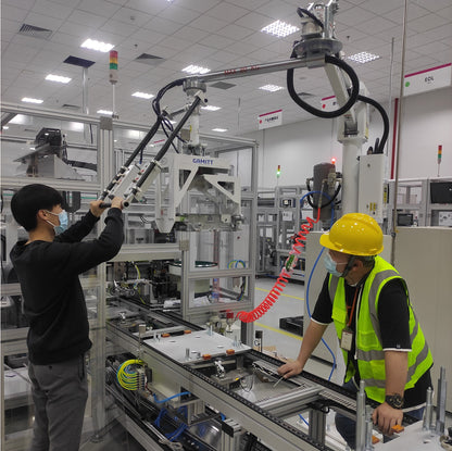 HB-F Series | Integrated EV Inverter Assembly Workstation with Torque Reaction Arm