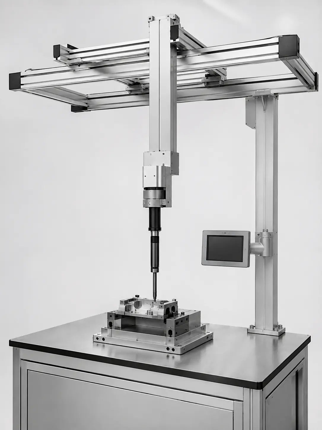 HB Torque YBA-B007 lift arm workstation with optional X-Y-Z position verification and blank HMI