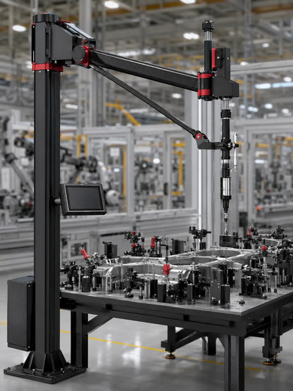 YEBO YBA-B008 LA large-range torque arm workstation with optional XY or XYZ position control